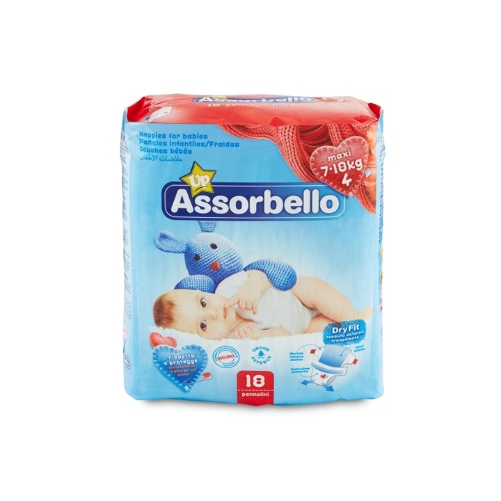 PANNOLINI ASSORBE KG7/18 108PZ