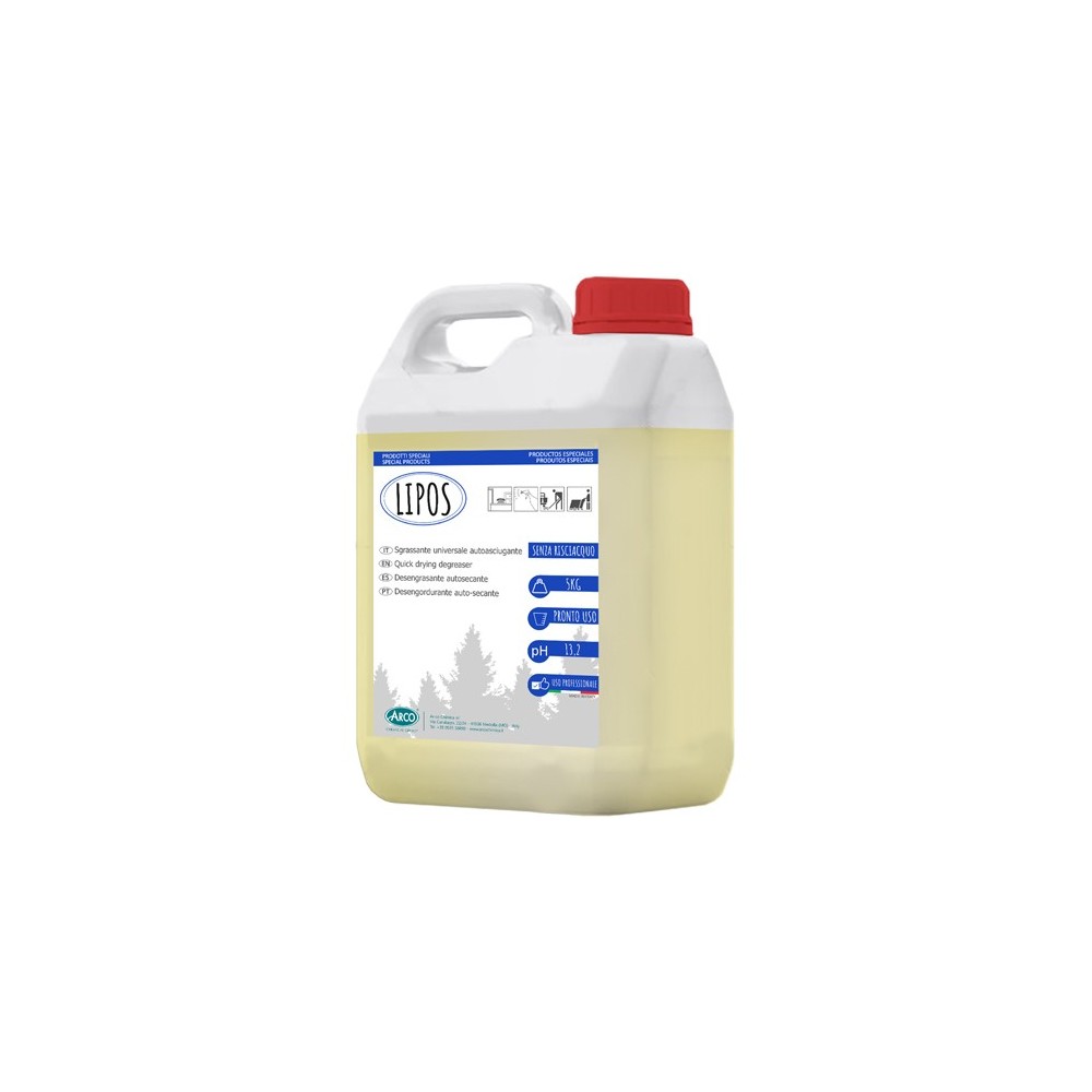 LIPOS SGRASSANTE RAPIDO 5LT LIPOS SGRASSANTE RAPIDO 5LT