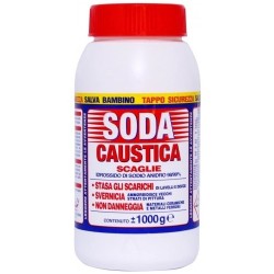 SODA CAUSTICA 1KG IN SCAGLIE