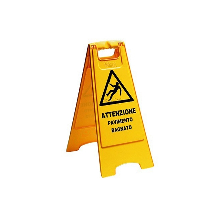 SEGNALE PAVIMENTO BAGNATO ITA