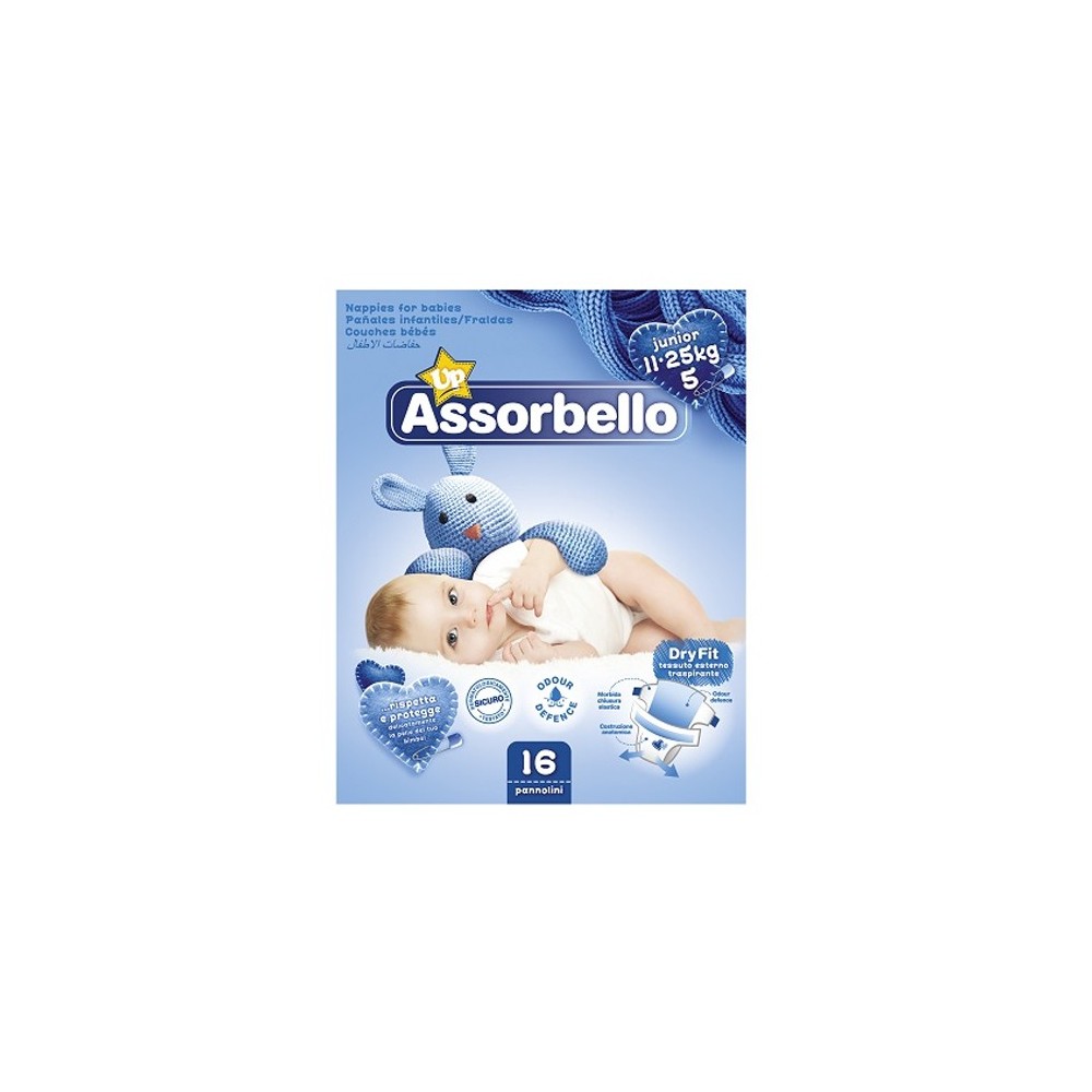 PANNOLINI ASSORBE KG11/25 96PZ PANNOLINI ASSORBE KG11/25 96PZ