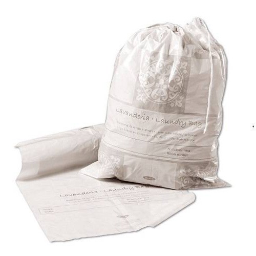 SACCHETTI BIANCHERIA PVC P100