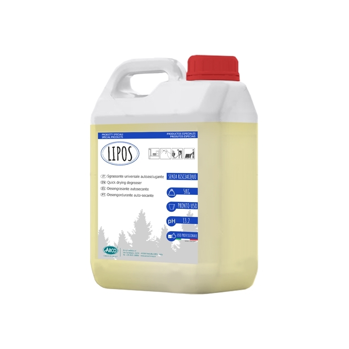 LIPOS SGRASSANTE RAPIDO 5LT
