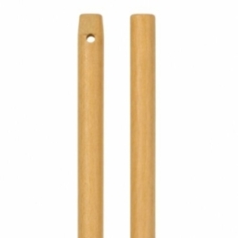 MANICO LEGNO NAT 130CM FORO