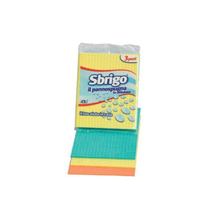 PANNO SPUGNA SBRIGO X3