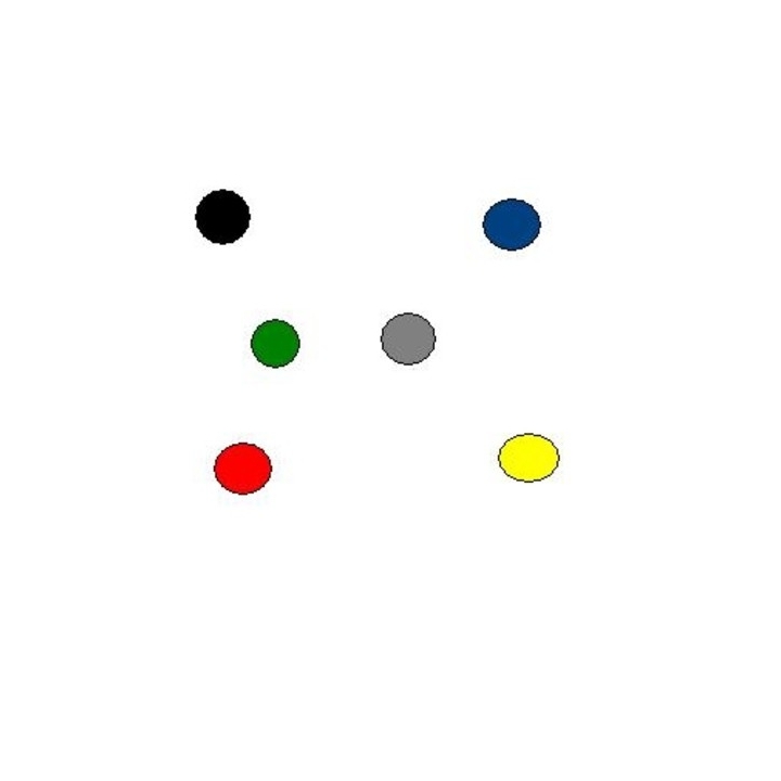 DISCHETTO X CESTO GIALLO