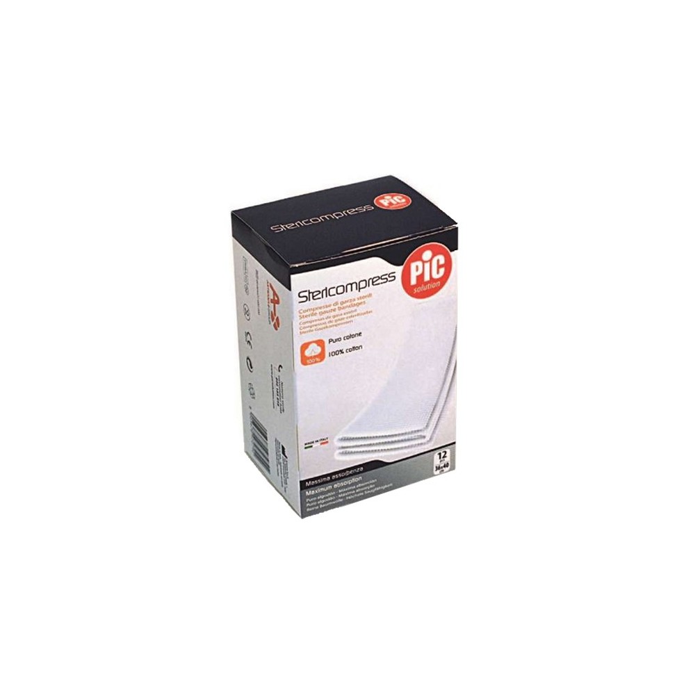 GARZA STERILE 18X40 P12 GARZA STERILE 18X40 P12