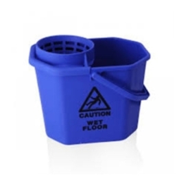 SECCHIO 12LT S/MOP ELLISSE BLU