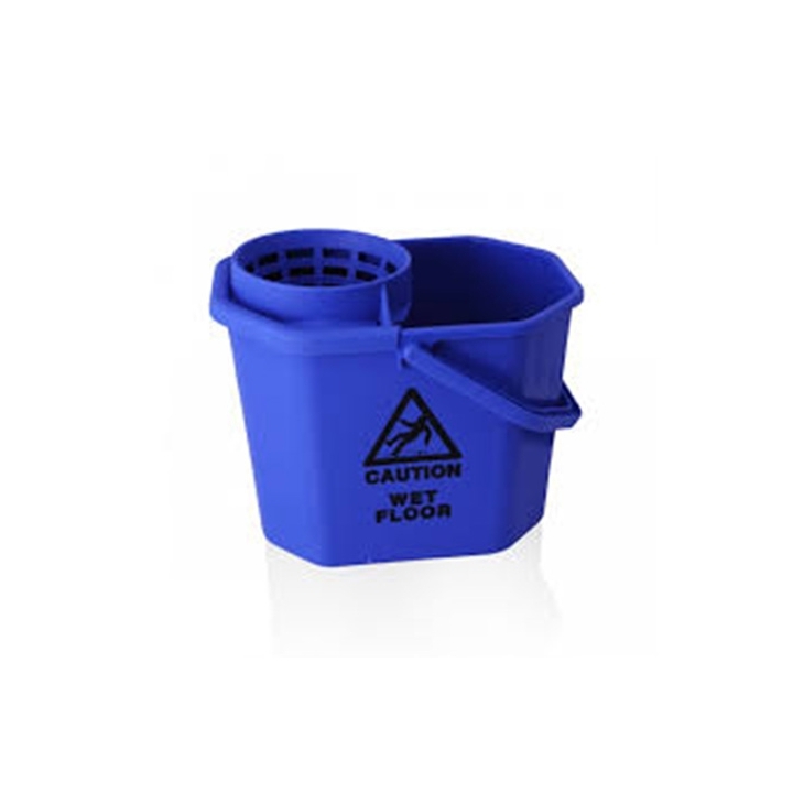 SECCHIO 12LT S/MOP ELLISSE BLU