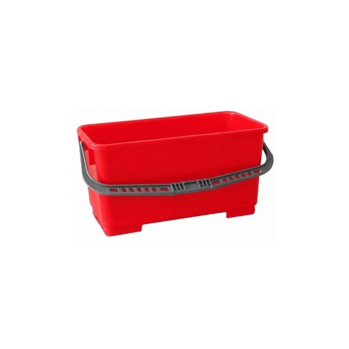 SECCHIO 22LT ROSSO RETTANGOL