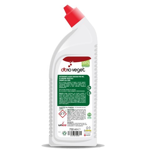 VEG WC DISINC GEL VEGET 750ML