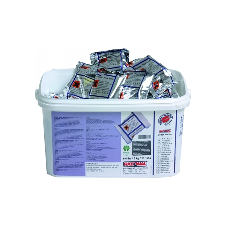 BRILLAN.PASTIGLIE RATIONAL50PZ