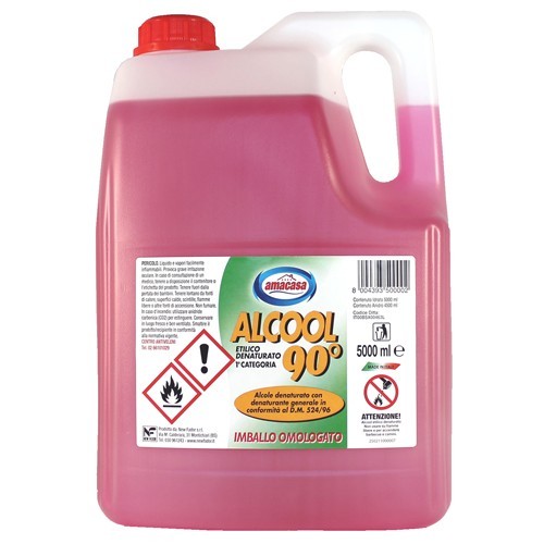 ALCOOL DENATURATO 90° 5LT