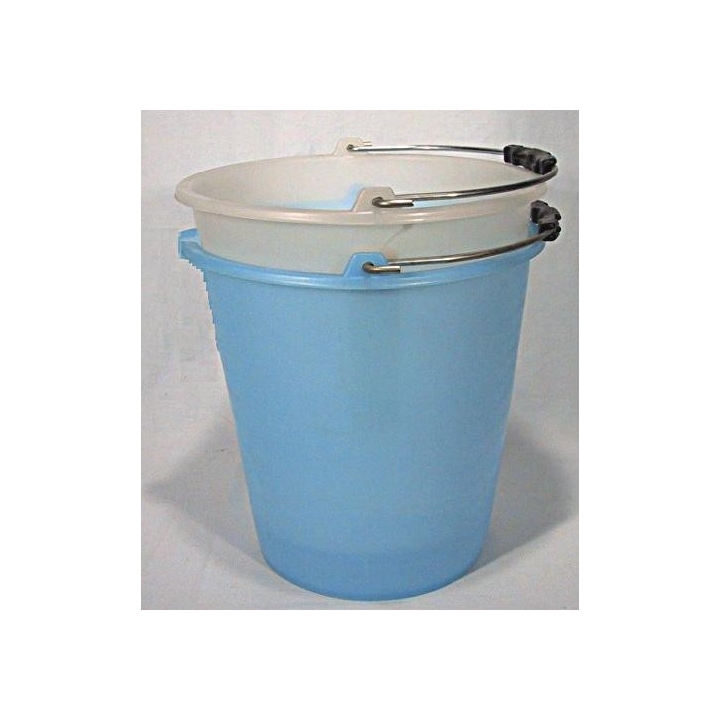 SECCHIO TONDO 15LT BIANCO