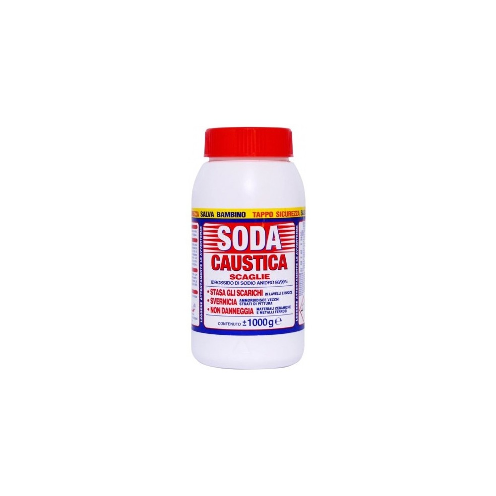 SODA CAUSTICA 1KG IN SCAGLIE SODA CAUSTICA 1KG IN SCAGLIE