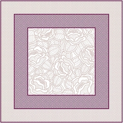 TOVA 100X100 CS BOUQUET ROS 50