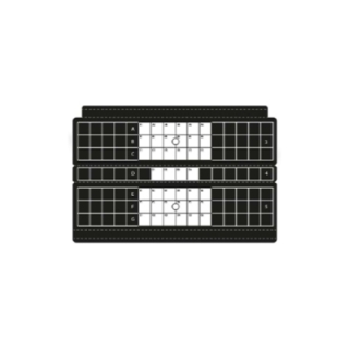 PIASTRA NERA UNIVERS LAMP LED