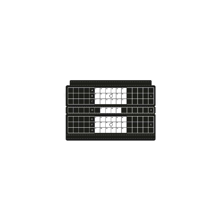 PIASTRA NERA UNIVERS LAMP LED