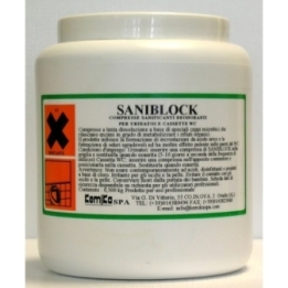 SANIBLOCK COMPRESSE 22GR P25
