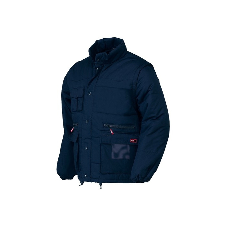 GIACCA/PILE POLAR BLU M/STACC