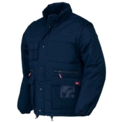 GIACCA/PILE POLAR BLU M/STACC