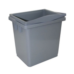 SECCHIO PLASTICA GRIGIO LT 4