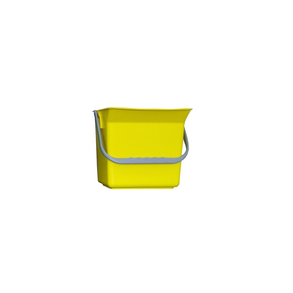 SECCHIO PLASTICA 6LT GIALLO SECCHIO PLASTICA 6LT GIALLO
