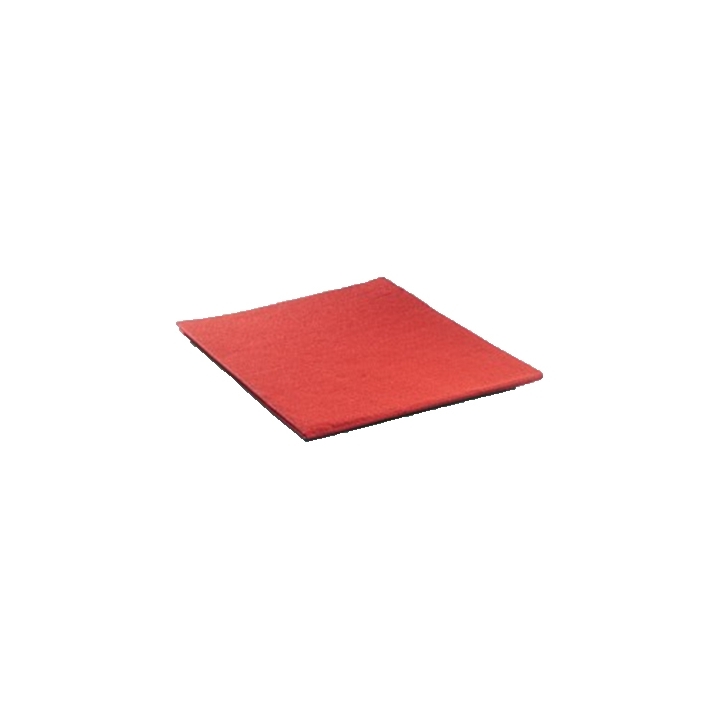 PANNO 35X40 RAINBOW ROSSO