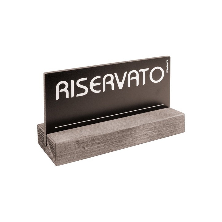 PITTOGRAMMA"RISERVATO" CM 8X15