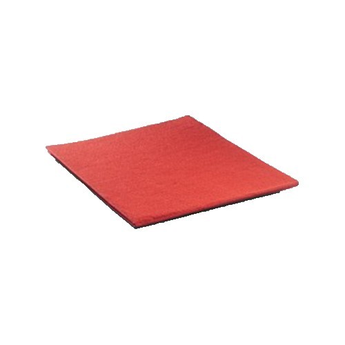 PANNO 35X40 RAINBOW ROSSO