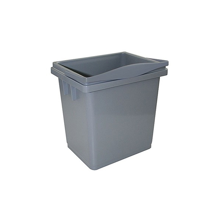 SECCHIO PLASTICA GRIGIO LT 4