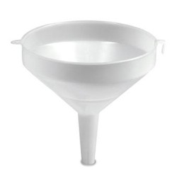 IMBUTO PLASTICA D15 BIANCO