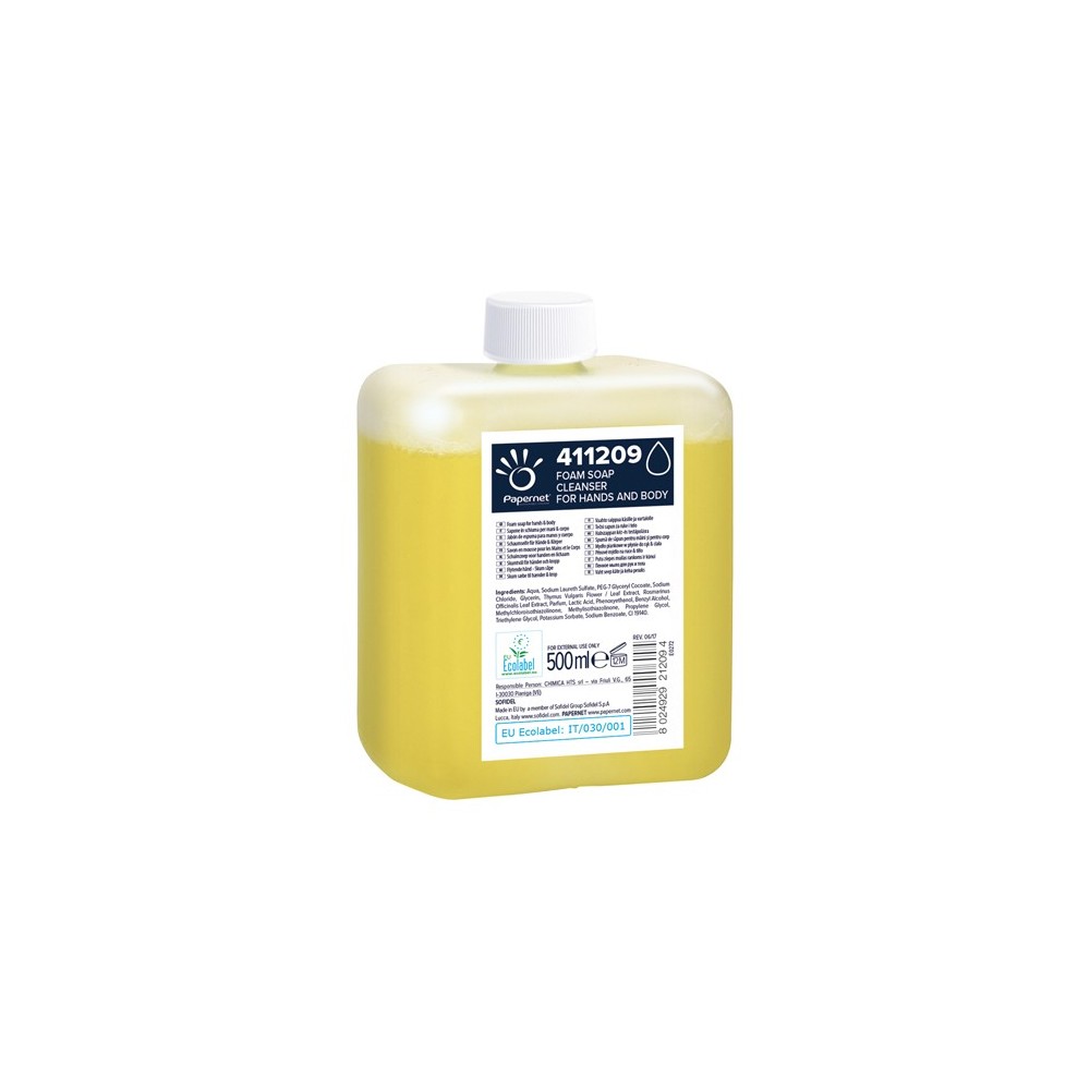 SAPONE SCHIUMA CARTUCCIA 500ML SAPONE SCHIUMA CARTUCCIA 500ML