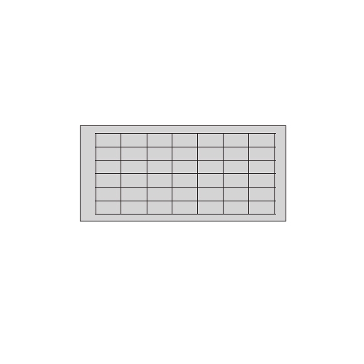 TAV COLL INSETTI NERA 23X42