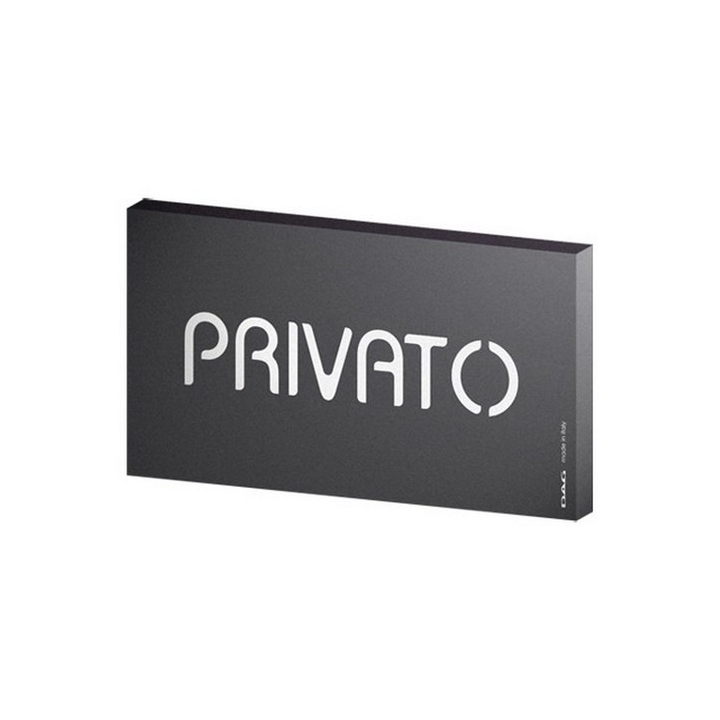 PITTOGRAMMA "PRIVATO" CM 8X15