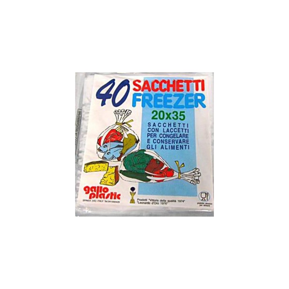 SAC FREEZER 20X35 P40 SAC FREEZER 20X35 P40