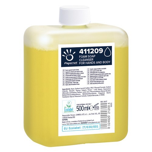 SAPONE SCHIUMA CARTUCCIA 500ML