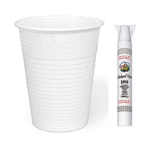 BICCH PS BIANCO 200CC P3000