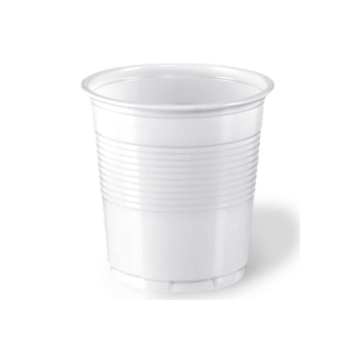 BICCH PS BIANCO 100CC P50