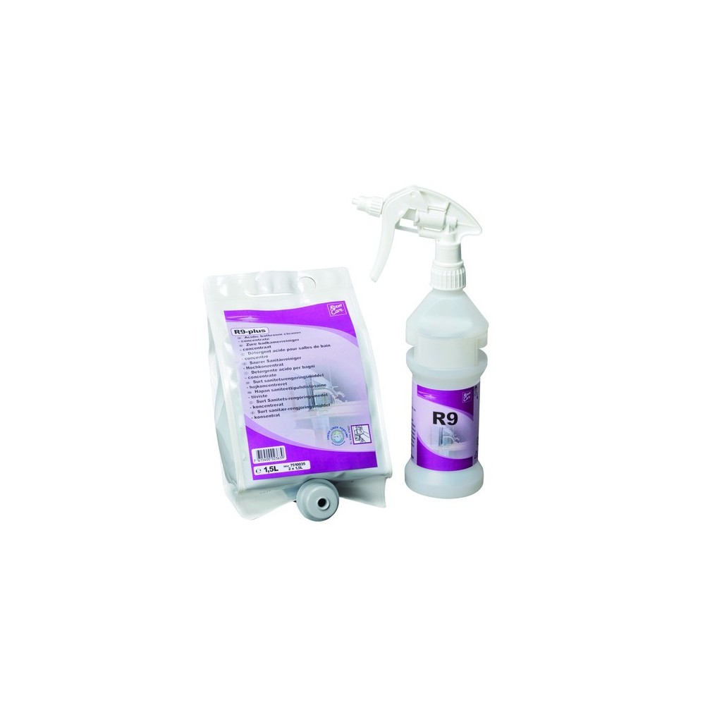 R9 PLUS DET CONC BAGNO 1,5LT R9 PLUS DET CONC BAGNO 1,5LT
