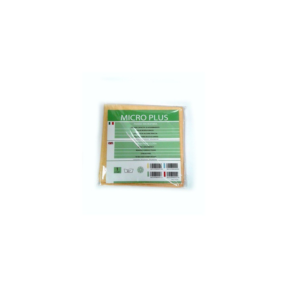 PANNO MICROPLUS 40X40 GIALLO PANNO MICROPLUS 40X40 GIALLO