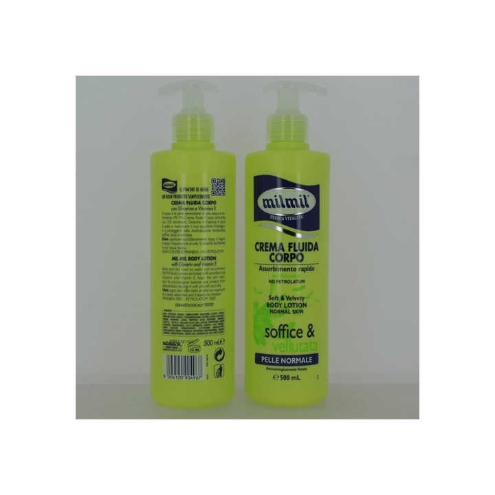CREMA CORPO FLUIDA 500ML C/DOS
