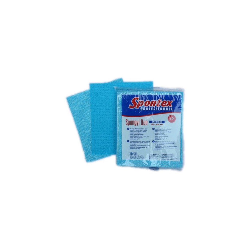 PANNO SPONGYL BLU GRANDE PZ.5 PANNO SPONGYL BLU GRANDE PZ.5