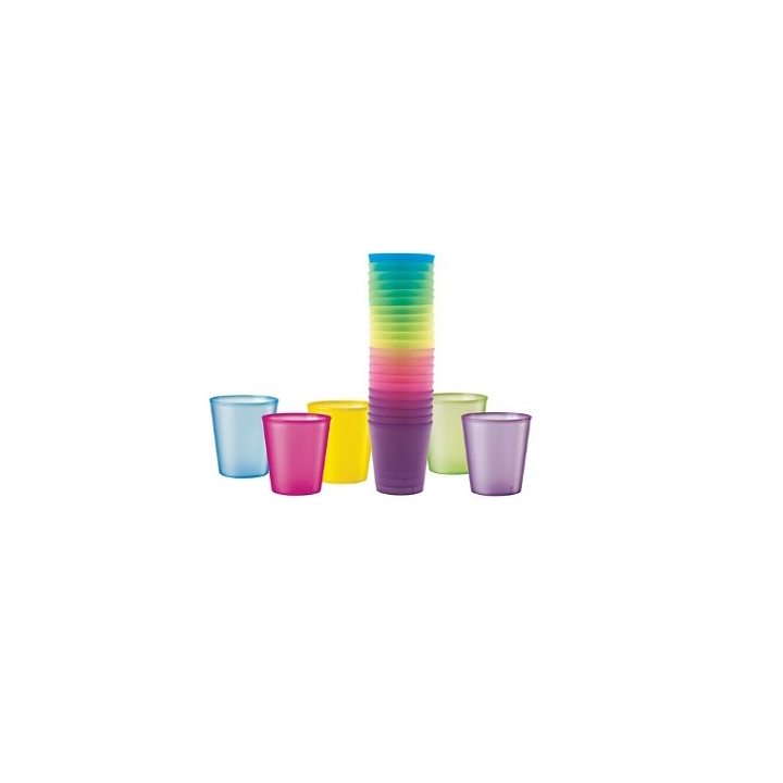 BICCH PP COLOR MIX 350CC P300