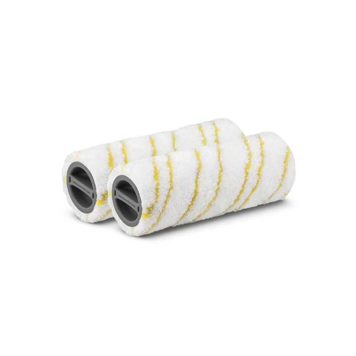 SET RULLI GIALLI IN MICROFIBRA