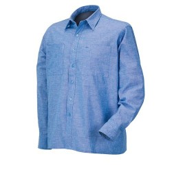 CAMICIA COTONE AZZ. M/LUNGA