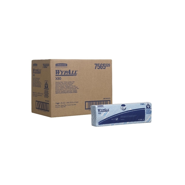 PAN WYPALL X80 AZUR 7565(X250)