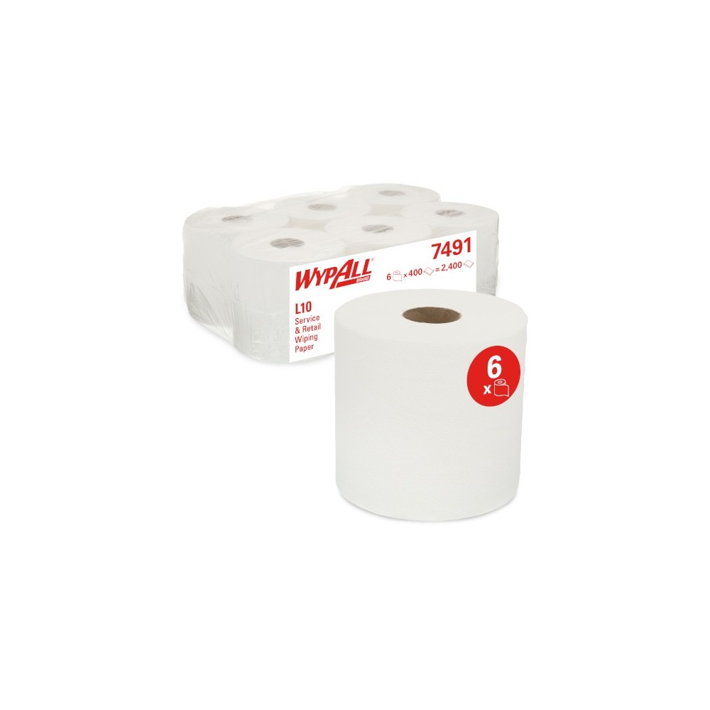 WYPALL L10 BIANCA 7491X400(X6) WYPALL L10 BIANCA 7491X400(X6)