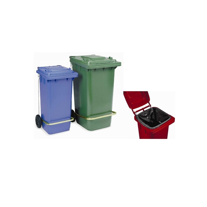 PEDALE+FERMASACCO BIDONE 120LT