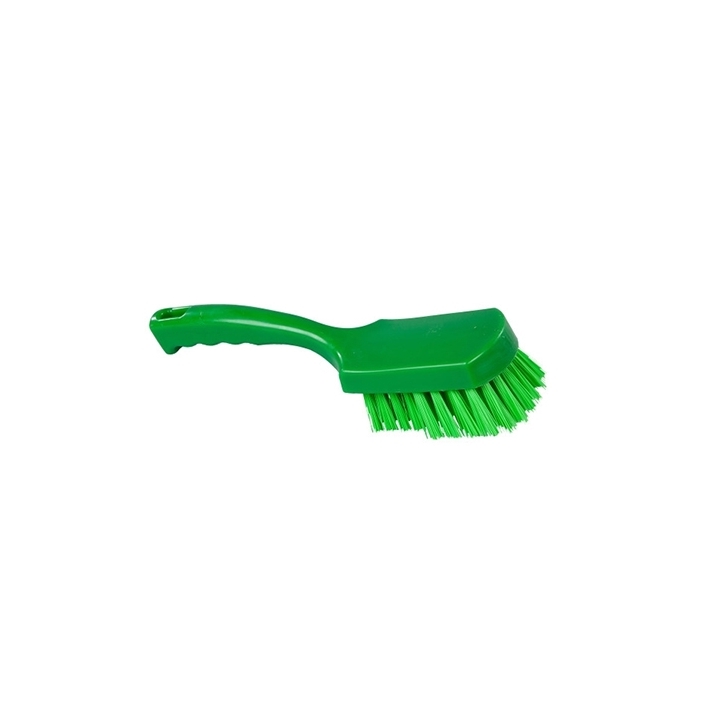 SPAZZOLA C/MAN CORTO VERDE